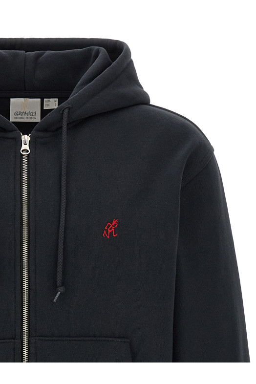 'One Point' hoodie Black