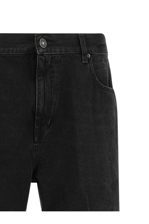 Flared leg jeans Black