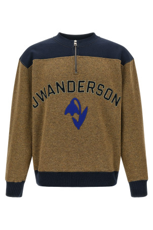 Half-zip sweatshirt Multicolor
