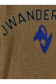 Толстовка с полузастежкой-молнией, разноцветная J.W.ANDERSON JW0281PG2033133