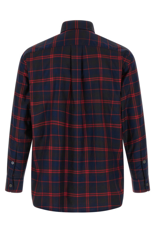 Шотландская рубашка синего цвета POLO RALPH LAUREN 211B23715001