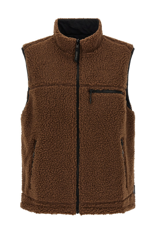 'Sherpa' reversible vest Multicolor