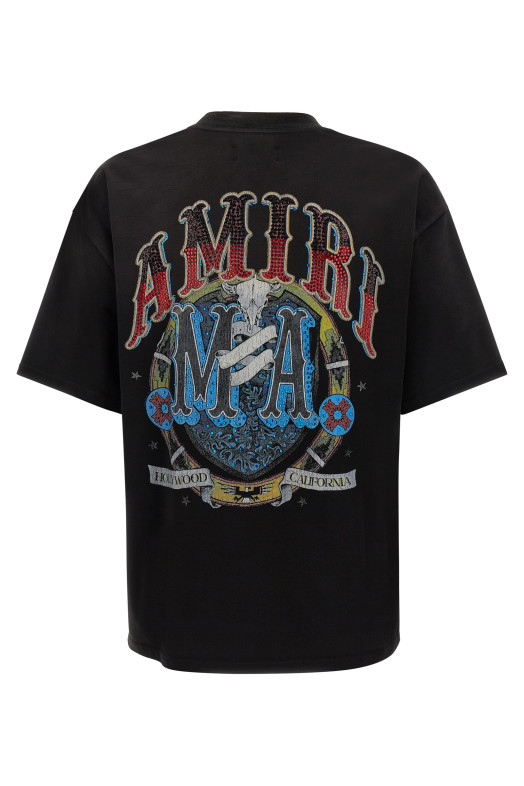 'Crystal Hollywood' T-shirt Black