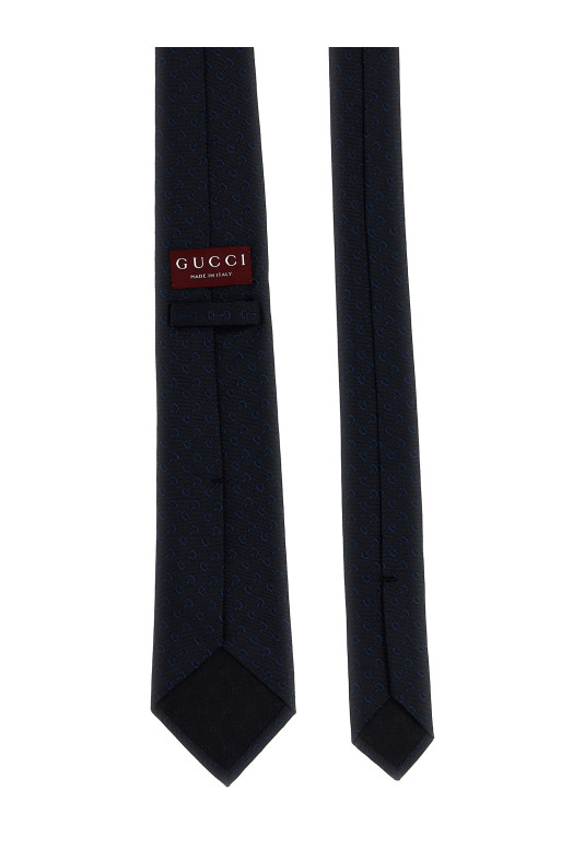 'Morsetto' tie Blue