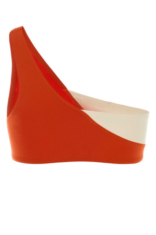 Coral stretch nylon Paradoxe bikini top ERES (032610)