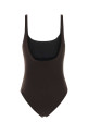 Dark brown stretch nylon swimsuit Brown TORY BURCH (175262)
