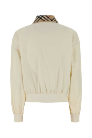 White cotton jacket BURBERRY (8128318)