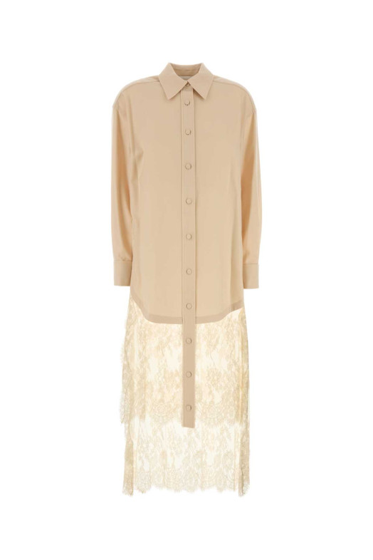 Cream stretch wool Valiant shirt ZIMMERMANN (9545TF261)
