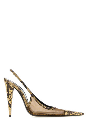 Multicolor mesh and leather Jema pumps SAINT LAURENT (A001AKLAAO8)