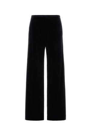 Black velvet palazzo pant Black ALBERTA FERRETTI (A03085141)