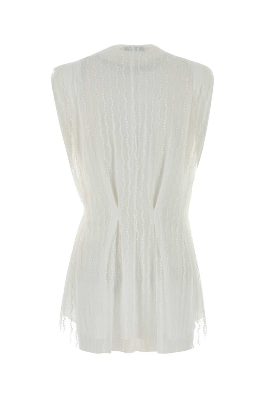 Белый топ из сетки ALBERTA FERRETTI (A08055120)