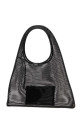 Black mesh One Piece shoulder bag Black ALAIA (AA1L2041CA266)