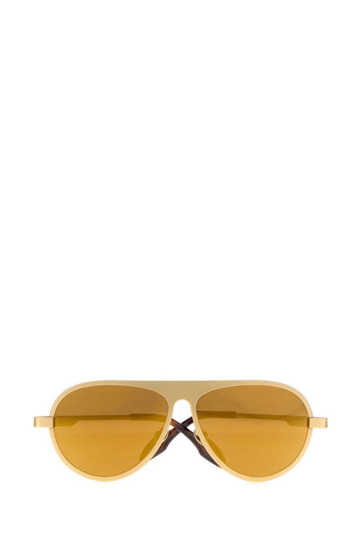 Gold metal sunglasses Gray JW ANDERSON (EW0034FA0500)