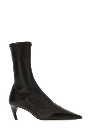 Black nappa leather Valerie ankle boots Multicolor KHAITE (F1137994L994)
