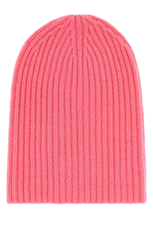 Pink cashmere Paradiso beanie hat UMIT BENAN (FW26U002019030376)