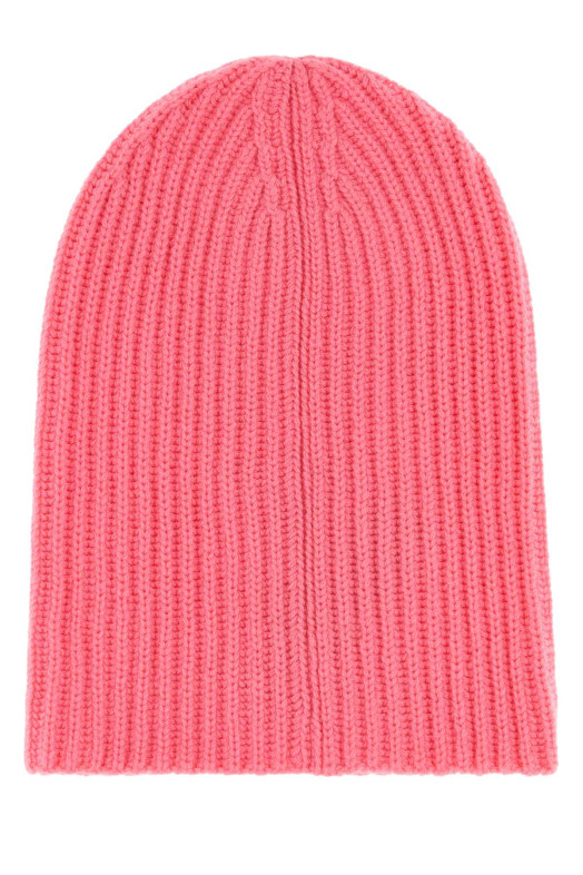 Pink cashmere Paradiso beanie hat UMIT BENAN (FW26U002019030376)