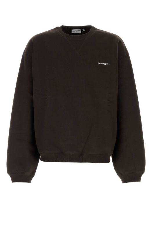 Dark brown cotton blend Ebbert Sweat CARHARTT WIP (I037113)
