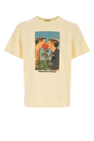 Cream cotton t-shirt JW ANDERSON (JT0338PG1937)