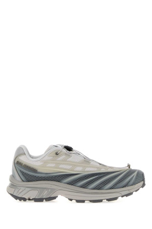 Кроссовки SALOMON XT-EVO из серой ткани и резины (L45419100)