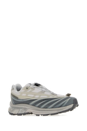 Кроссовки SALOMON XT-EVO из серой ткани и резины (L45419100)