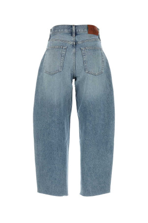 Джинси з широкими штанинами з деніму CALVIN KLEIN COLLECTION (LV047H743G)