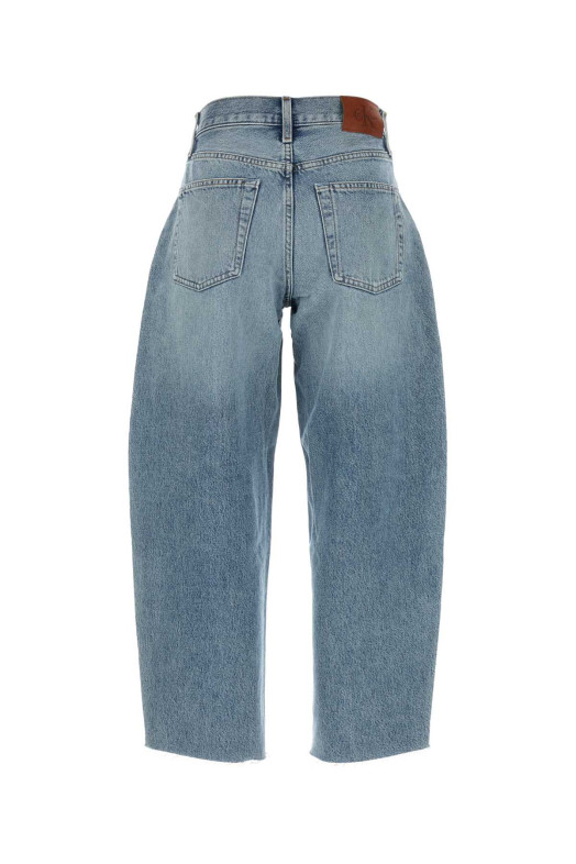 Denim wide-leg jeans CALVIN KLEIN COLLECTION (LV047H743G)