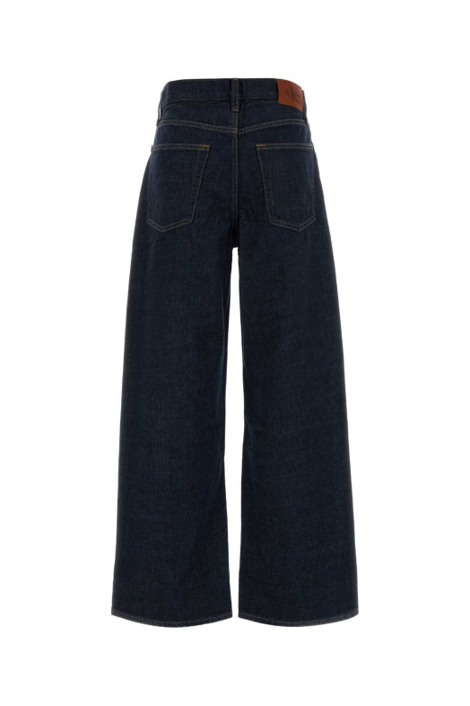Denim wide-leg jeans CALVIN KLEIN COLLECTION (LV047H794G)