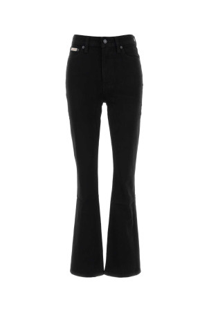 Black stretch denim jeans CALVIN KLEIN COLLECTION (LV047H938G)