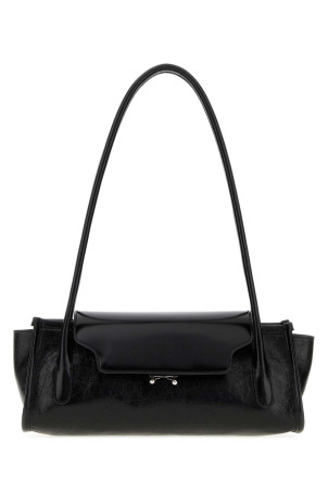 Black leather Trunkette shoulder bag Black MARNI (SBMP0310UPP9465)