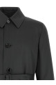 Virgin wool trench coat Gray