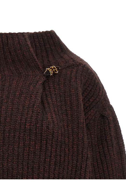 'Teubina' sweater Bordeaux