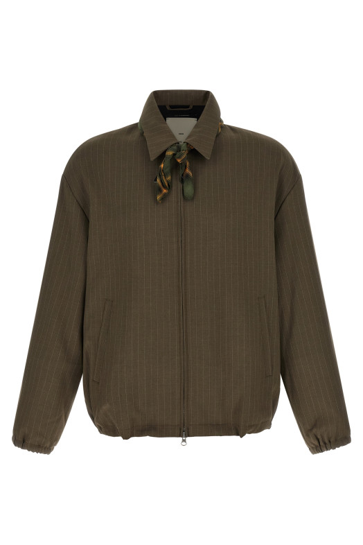 'Slim Coach' jacket Brown