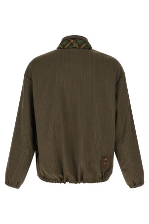 'Slim Coach' jacket Brown