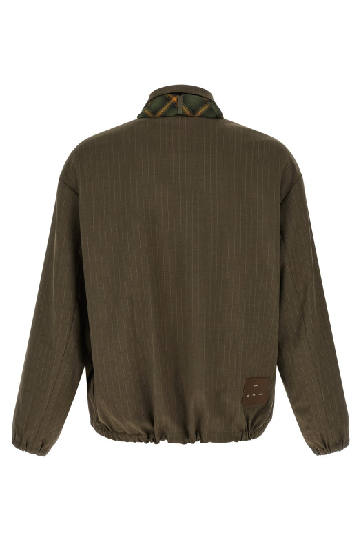 'Slim Coach' jacket Brown