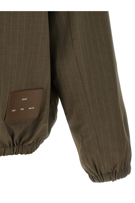 'Slim Coach' jacket Brown