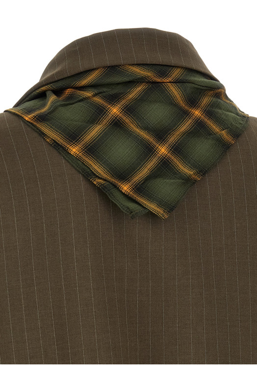 'Slim Coach' jacket Brown