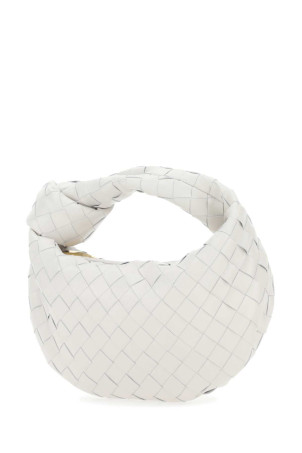 Chalk nappa leather mini Jodie handbag BOTTEGA VENETA (651876VCPP5)