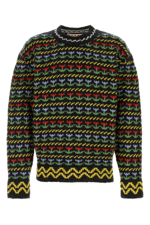 Embroidered wools sweater MARNI (GCMG0510Q0UFH954)