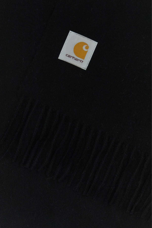 Черный шерстяной шарф Clan от CARHARTT WIP (I013507)