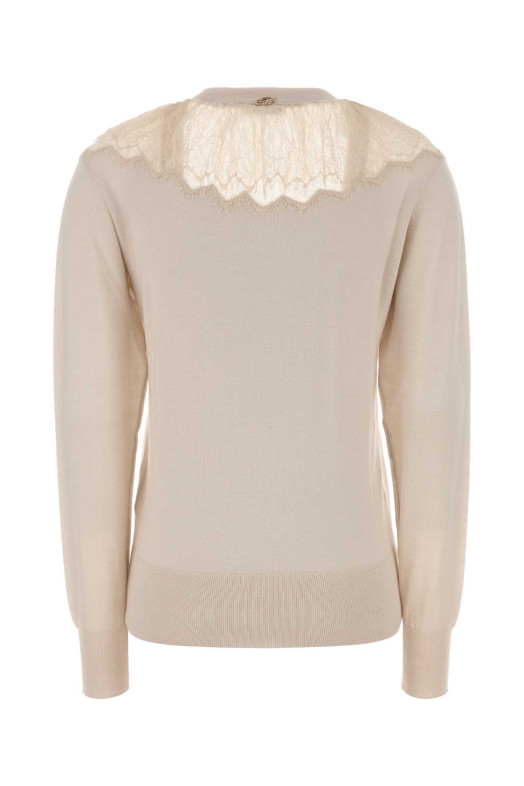 Кардиган из песчаной шерсти BLUMARINE (RF6167MA3132M708A)