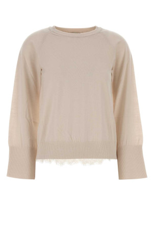 Sand wool sweater BLUMARINE (RF6169MA3132M719A)