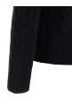 Свитер с плетением, чёрный POLO RALPH LAUREN 710876762001
