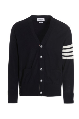 Merino wool cardigan Blue