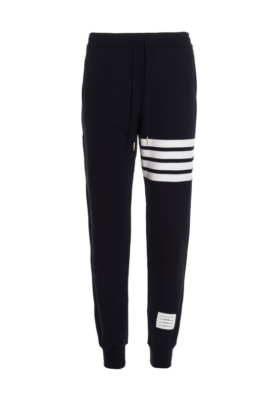 Джоггеры «4 bar», синие THOM BROWNE MJQ008H00535461