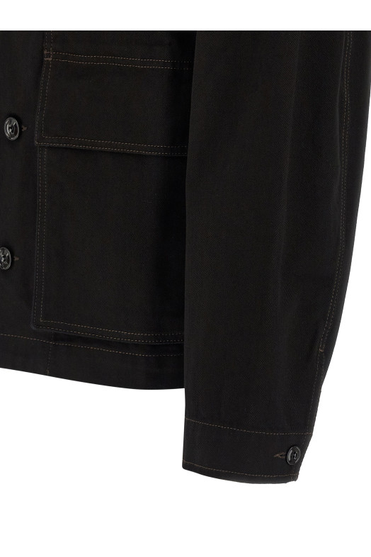 'Boxy' jacket Black
