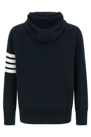 '4 bar' hoodie Blue