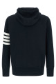 '4 bar' hoodie Blue