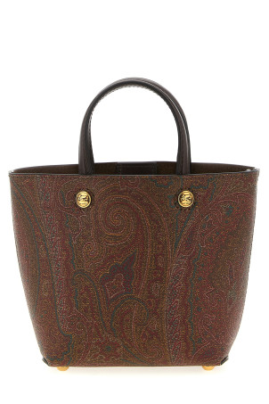 'Etro Essential' mini shopping bag Multicolor