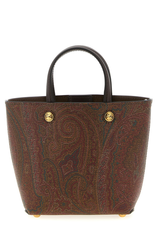 'Etro Essential' mini shopping bag Multicolor