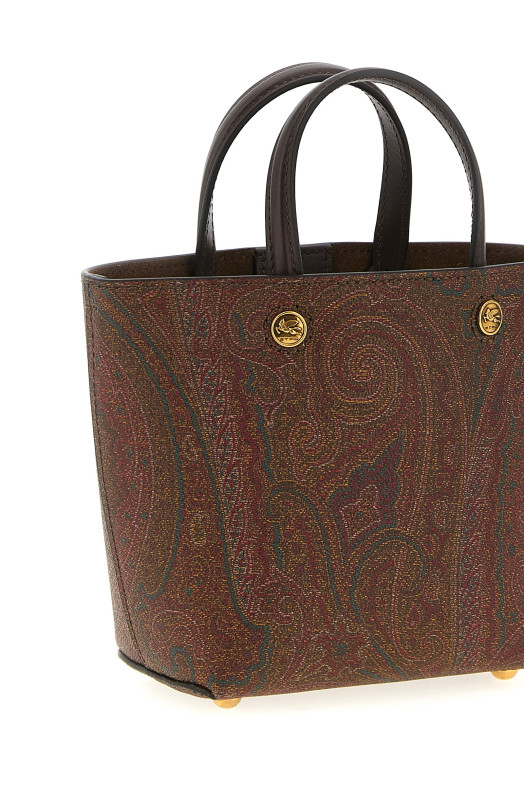'Etro Essential' mini shopping bag Multicolor